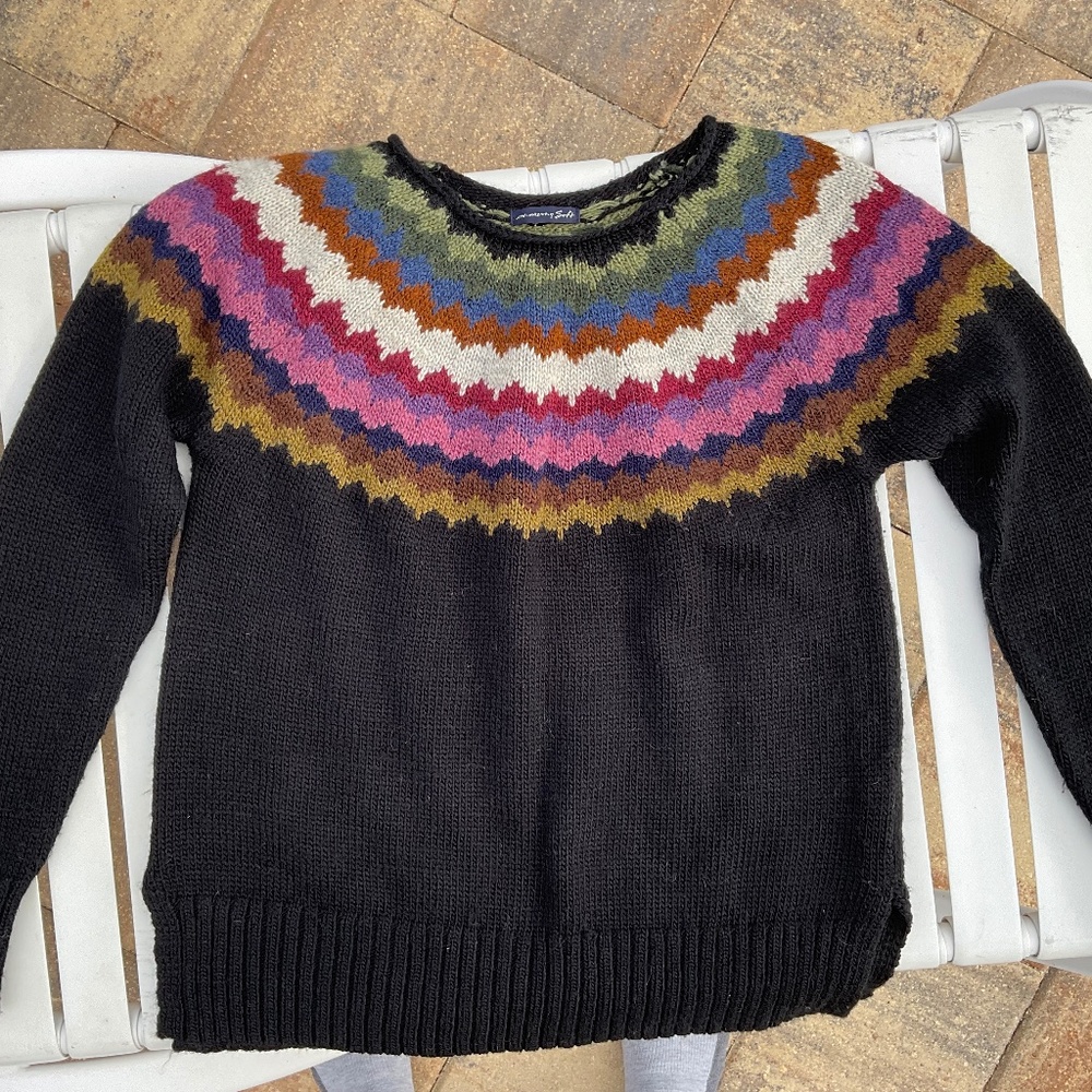 American Eagle Fair Isle sweater Medium